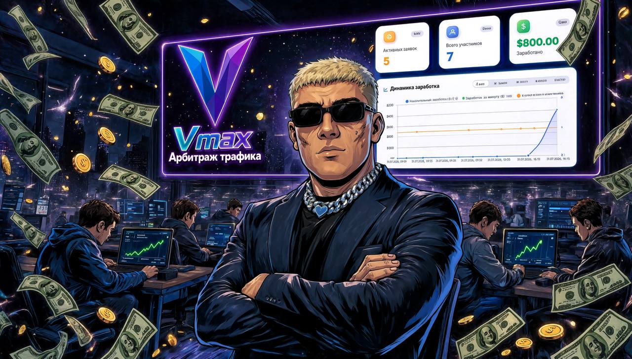V-MAX — визуальный обзор арбитража трафика